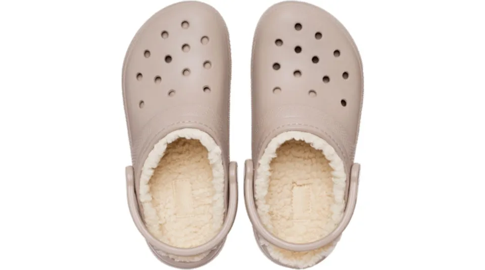 Crocs Classic Lined Clog Mushroom Bone