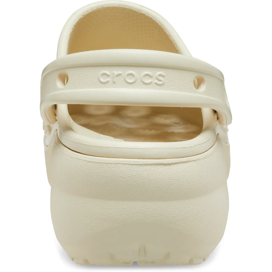 Crocs Classic Platform Clog W Bone