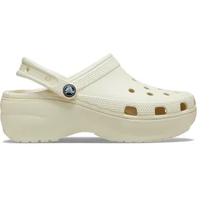 Crocs Classic Platform Clog W Bone