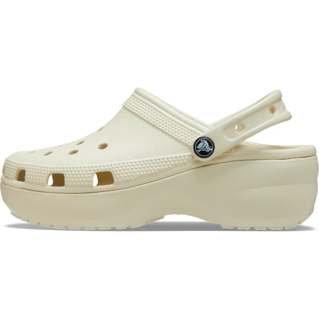 Crocs Classic Platform Clog W Bone