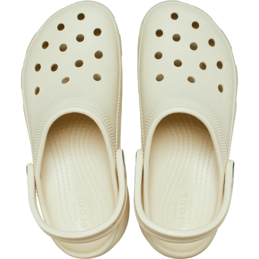 Crocs Classic Platform Clog W Bone