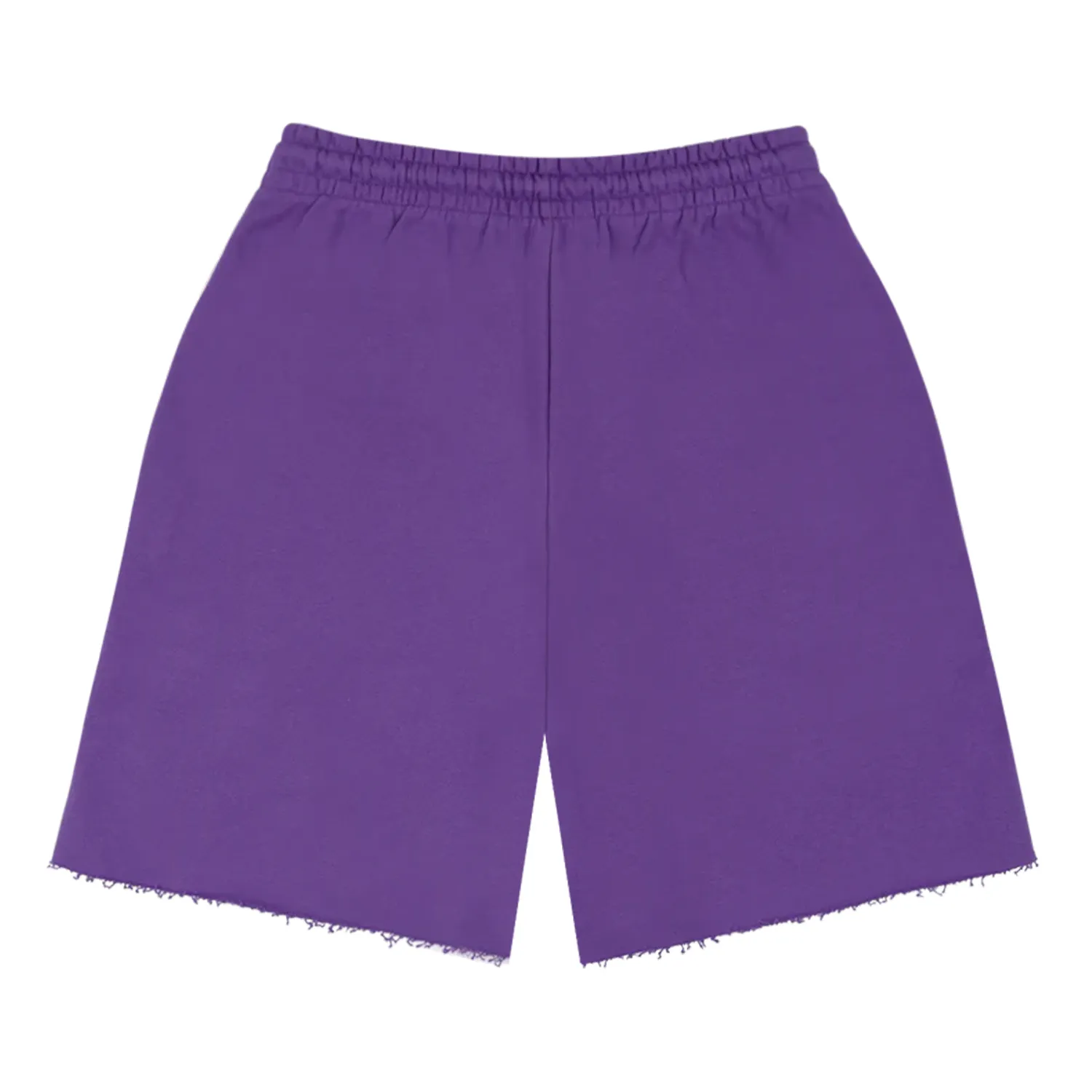 Denim Tears University Sweat Shorts Purple Gold