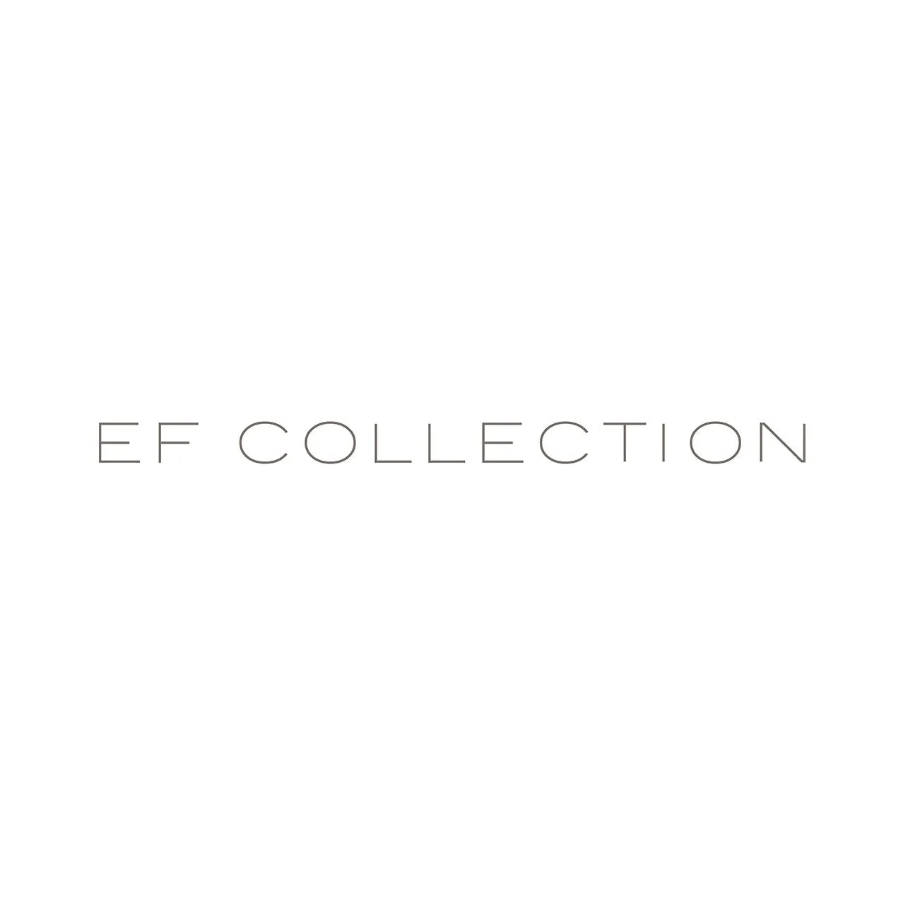 EF Collection - Diamond Initial Single Stud Earrings, White Gold