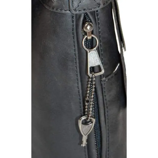 Faith Leather Lockable Concealed Carry Crossbody Purse