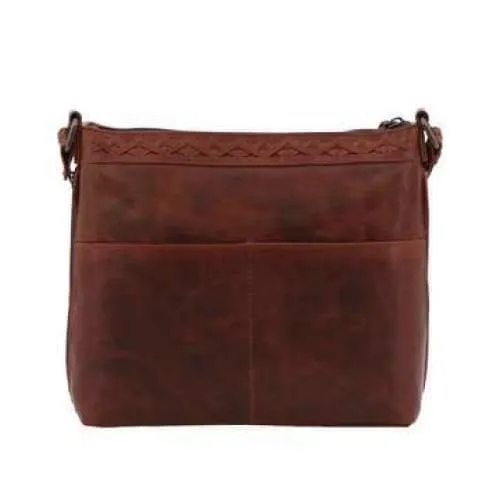 Faith Leather Lockable Concealed Carry Crossbody Purse