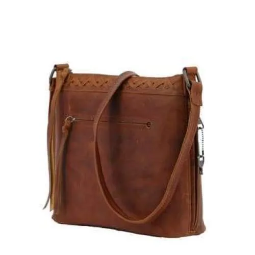 Faith Leather Lockable Concealed Carry Crossbody Purse