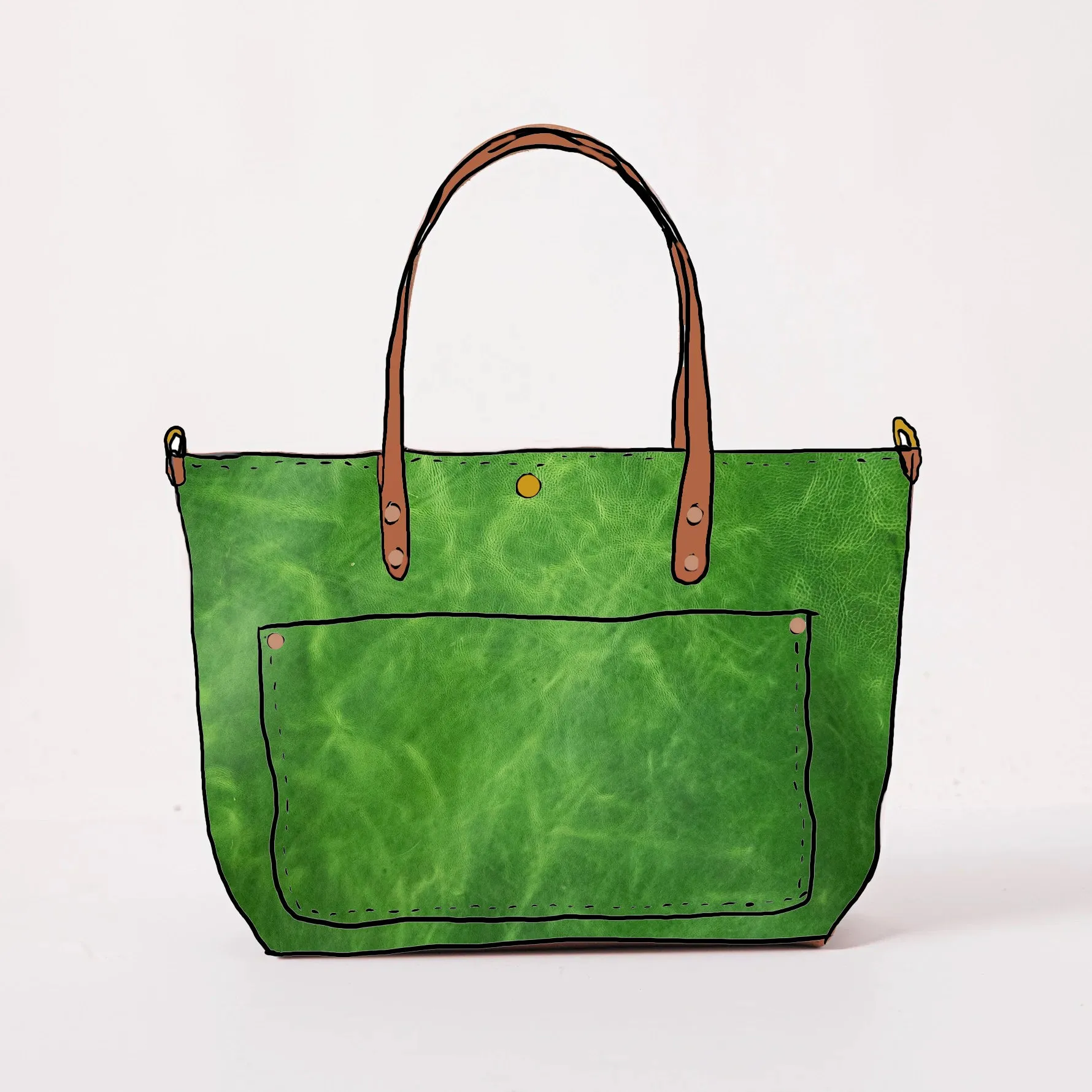 Fern Kodiak East West Travel Tote