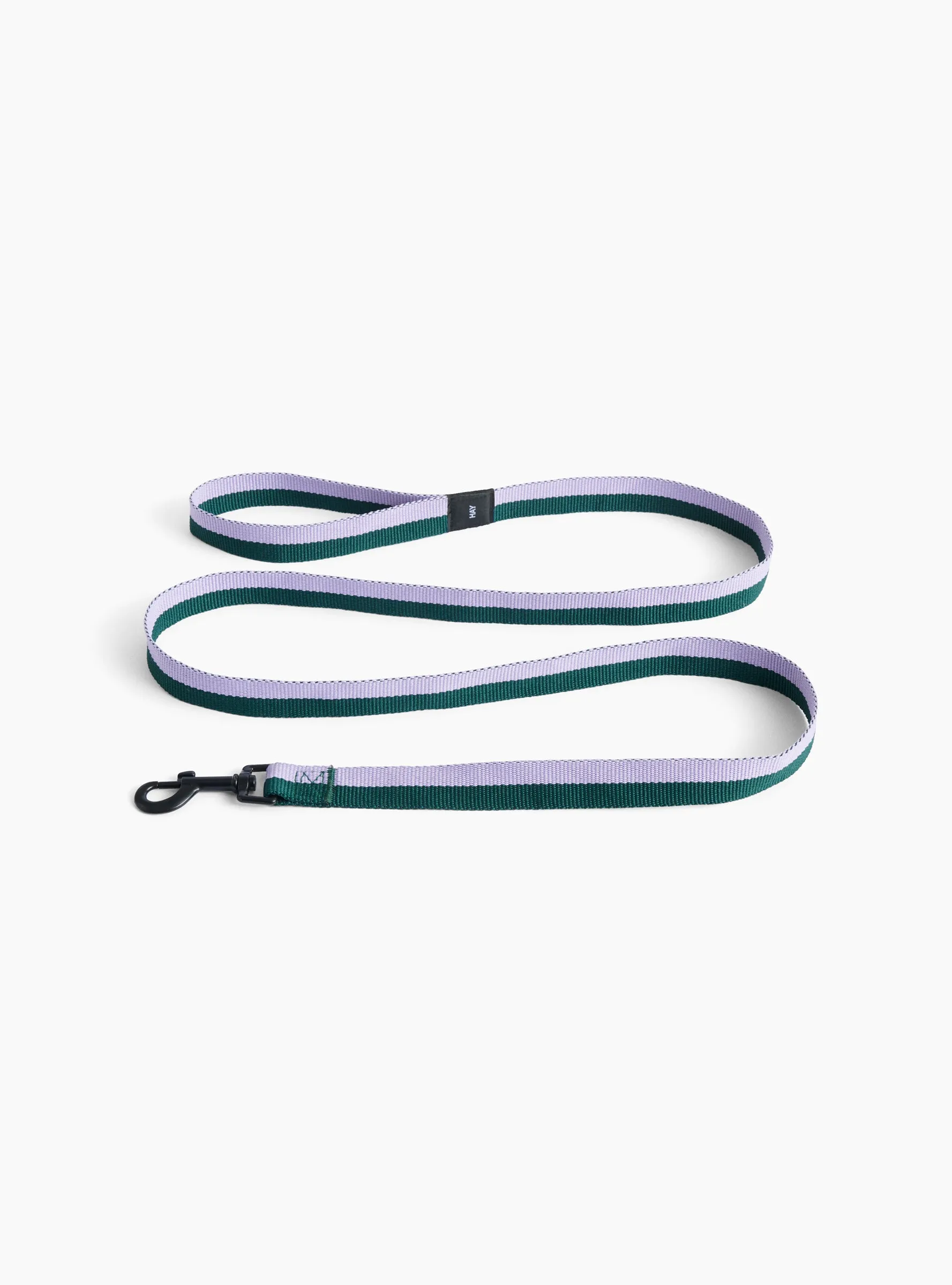 Flat Leash Green/Lavender