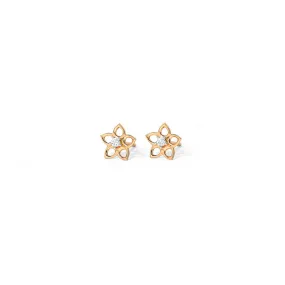 Floral Star Stud Earring [pre order] - SE004