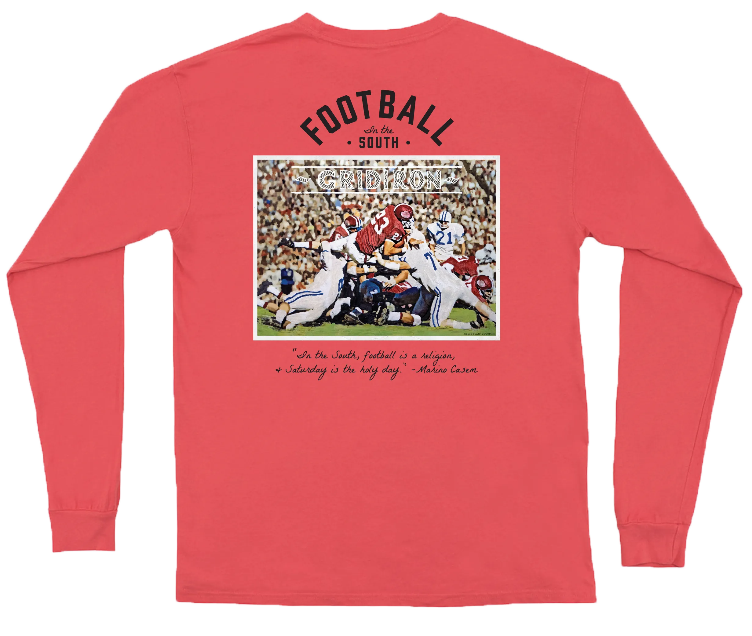 Football in the South Long Sleeve Pocket Tee