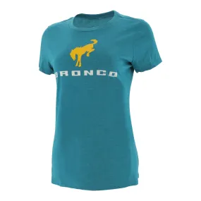 Ford Bronco Women's Stacked Logo T-Shirt