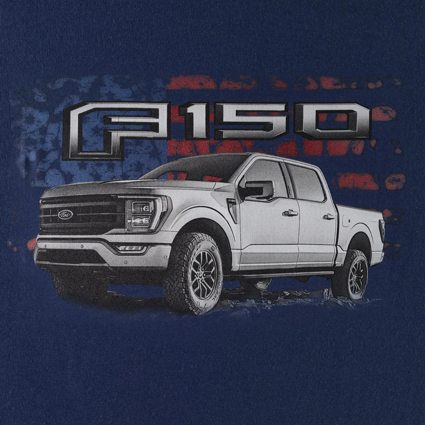 Ford Trucks Men's F-150 Graphic T-Shirt