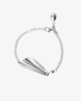 Gardenia bracelet silver