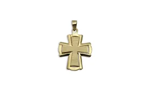 Glorious Ephesians 3:16 Gold Cross