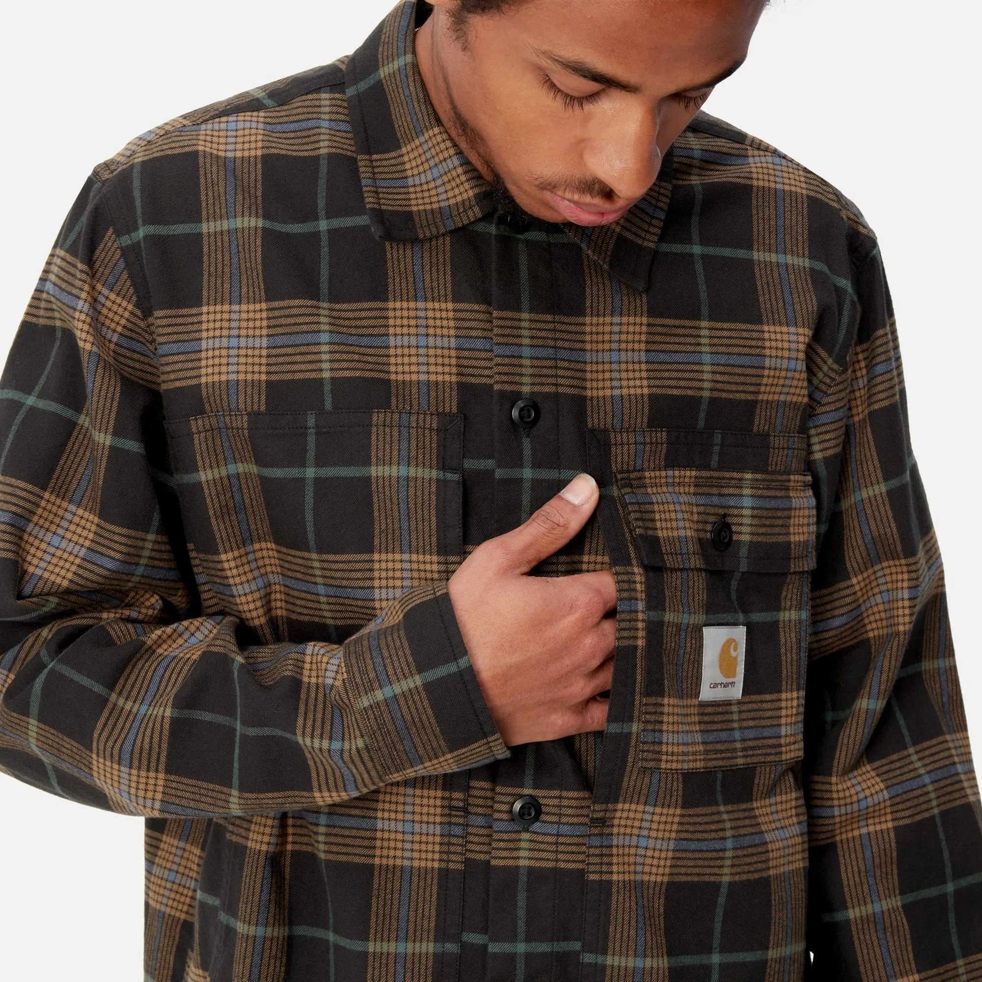 Hadley Check Shirt | Black