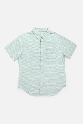 Harbor Slim Shirt / Aqua Tiles