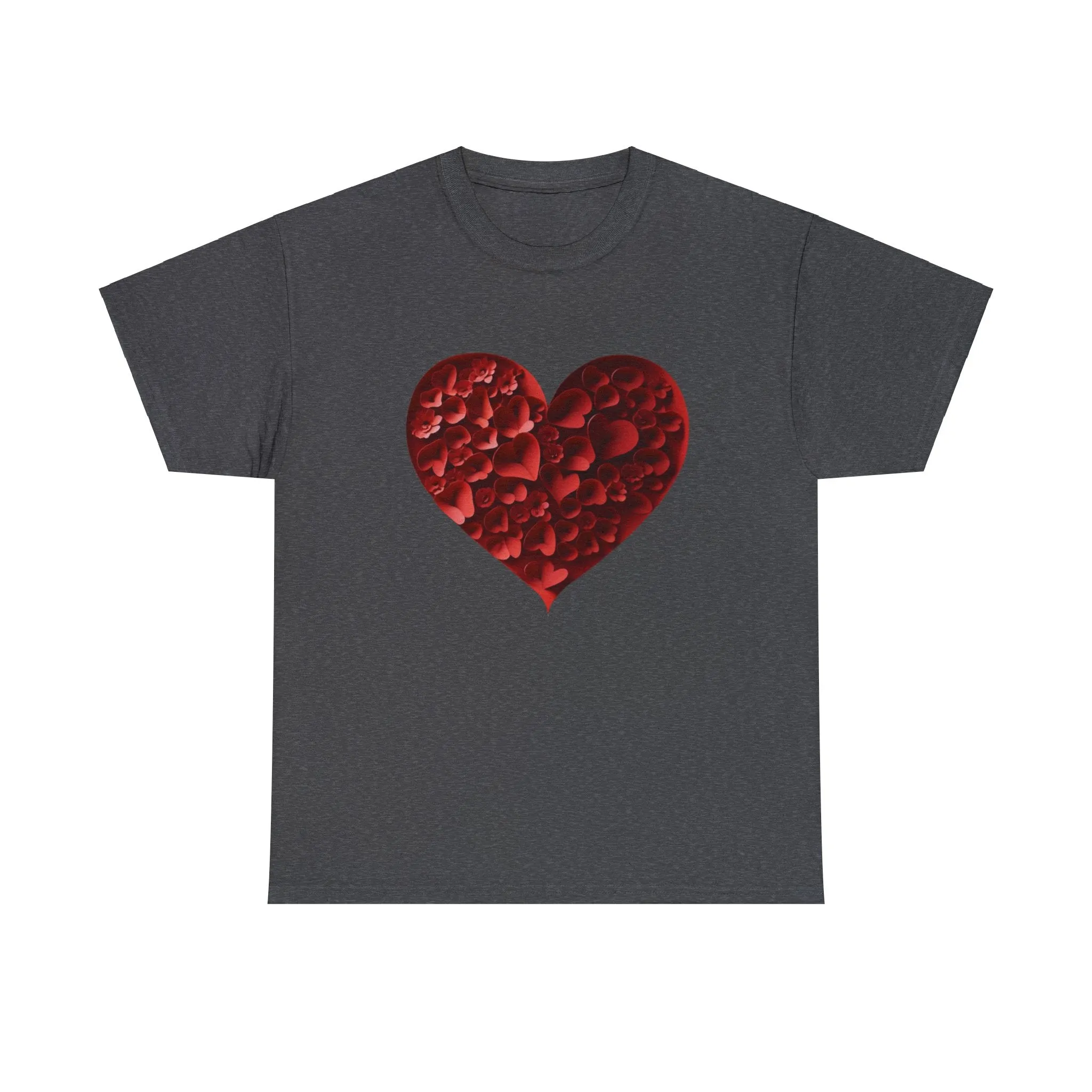 Heart Blooms - Unisex Heavy Cotton Tee - S-XL