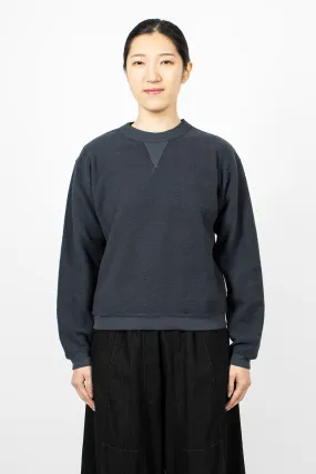 Hina Crew Neck Sweatshirt Sea Storm