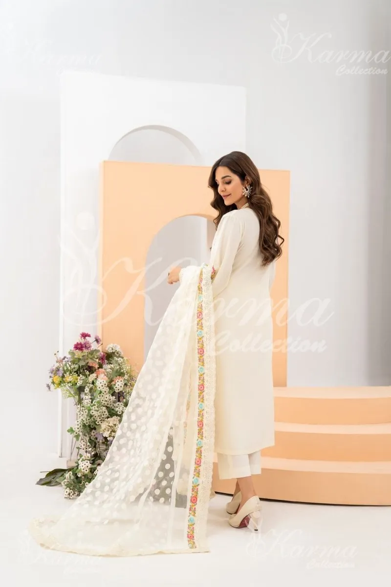 Karma Festive Embroidered Suit KAR53