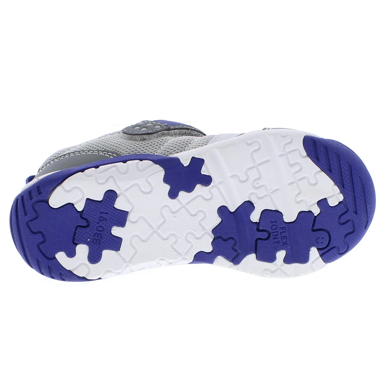 Kaz Kid's Athletic Sneaker - Gray/Royal