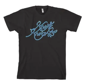 Knife Knights Logo Black Shirt