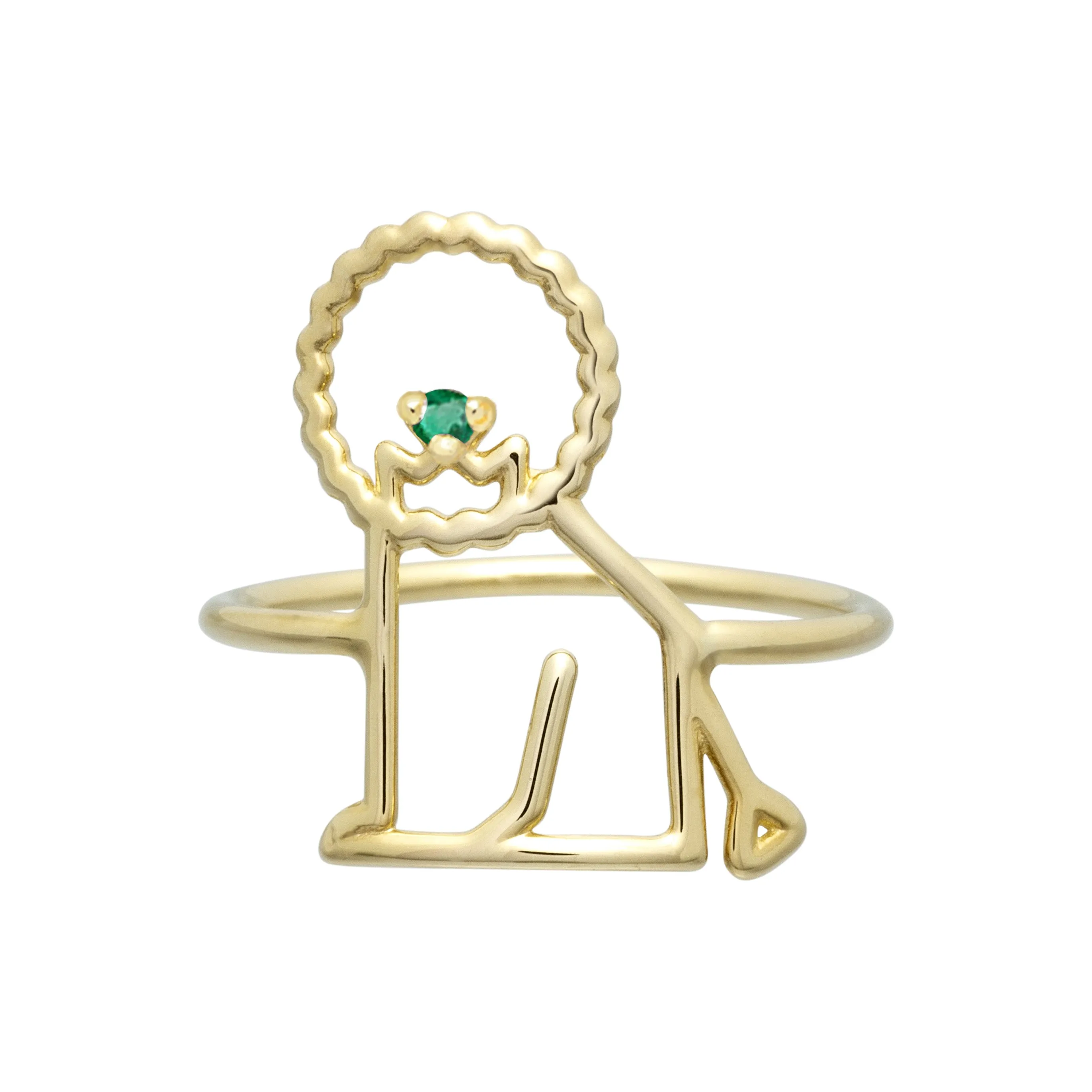 LEON ESMERALDA RING