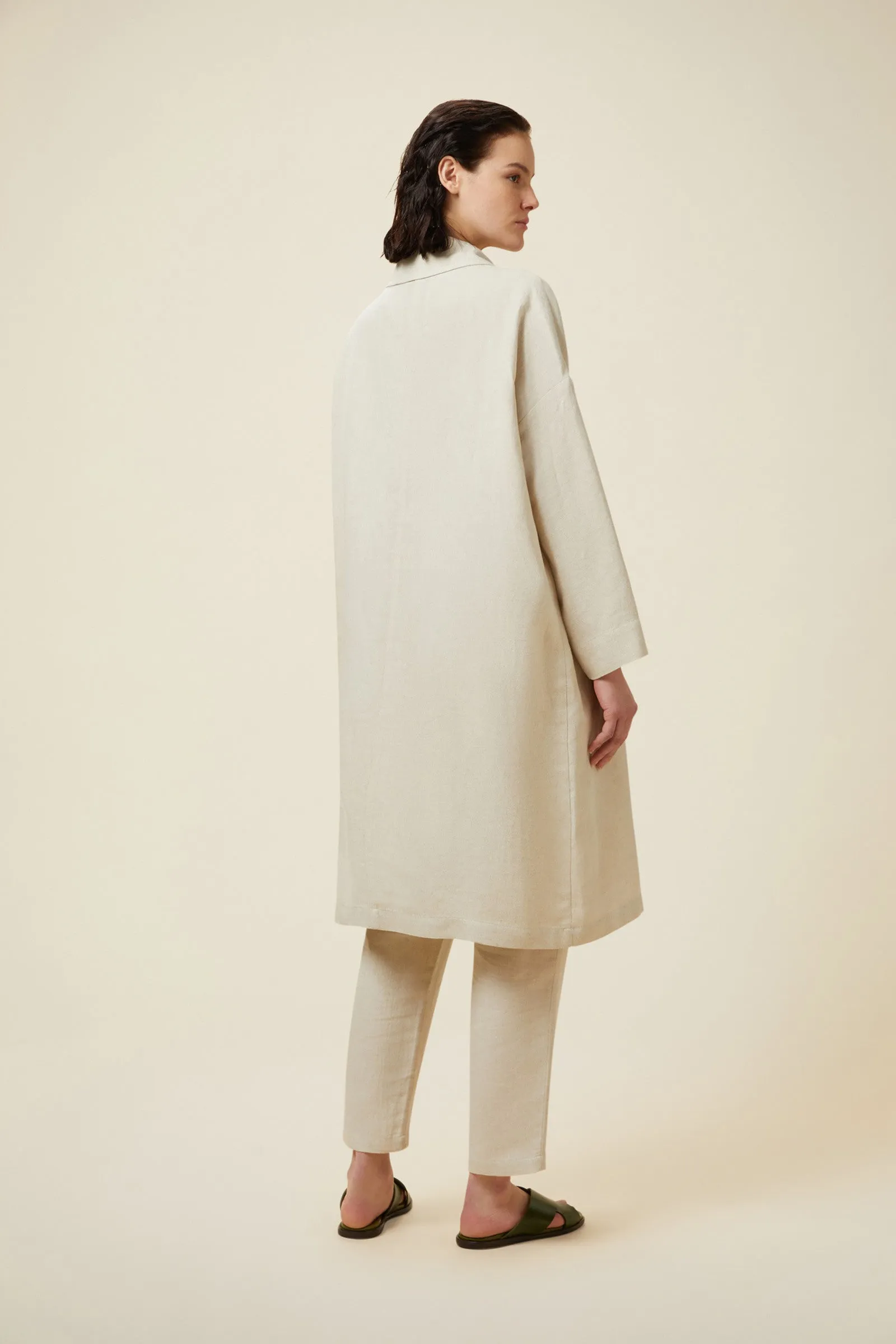 Linen and Cotton Coat