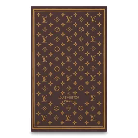 Louis Vuitton Monogram Brown Classic Beach Towel