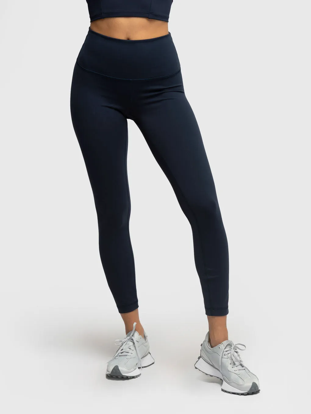 LULULEMON TRUE NAVY WUNDER TRAIN HIGH RISE TIGHT 25IN