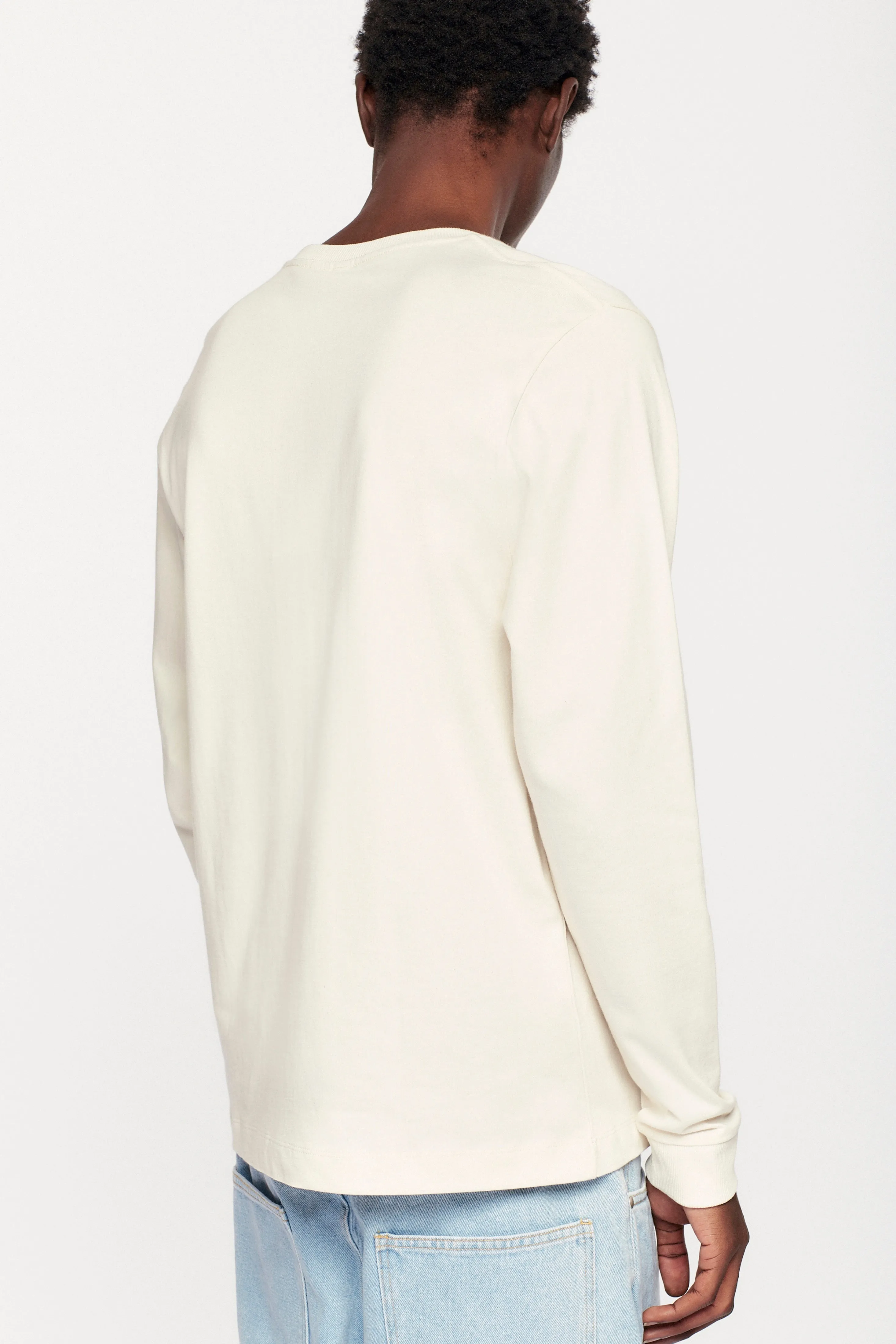 Men's Midweight Longsleeve in Natural