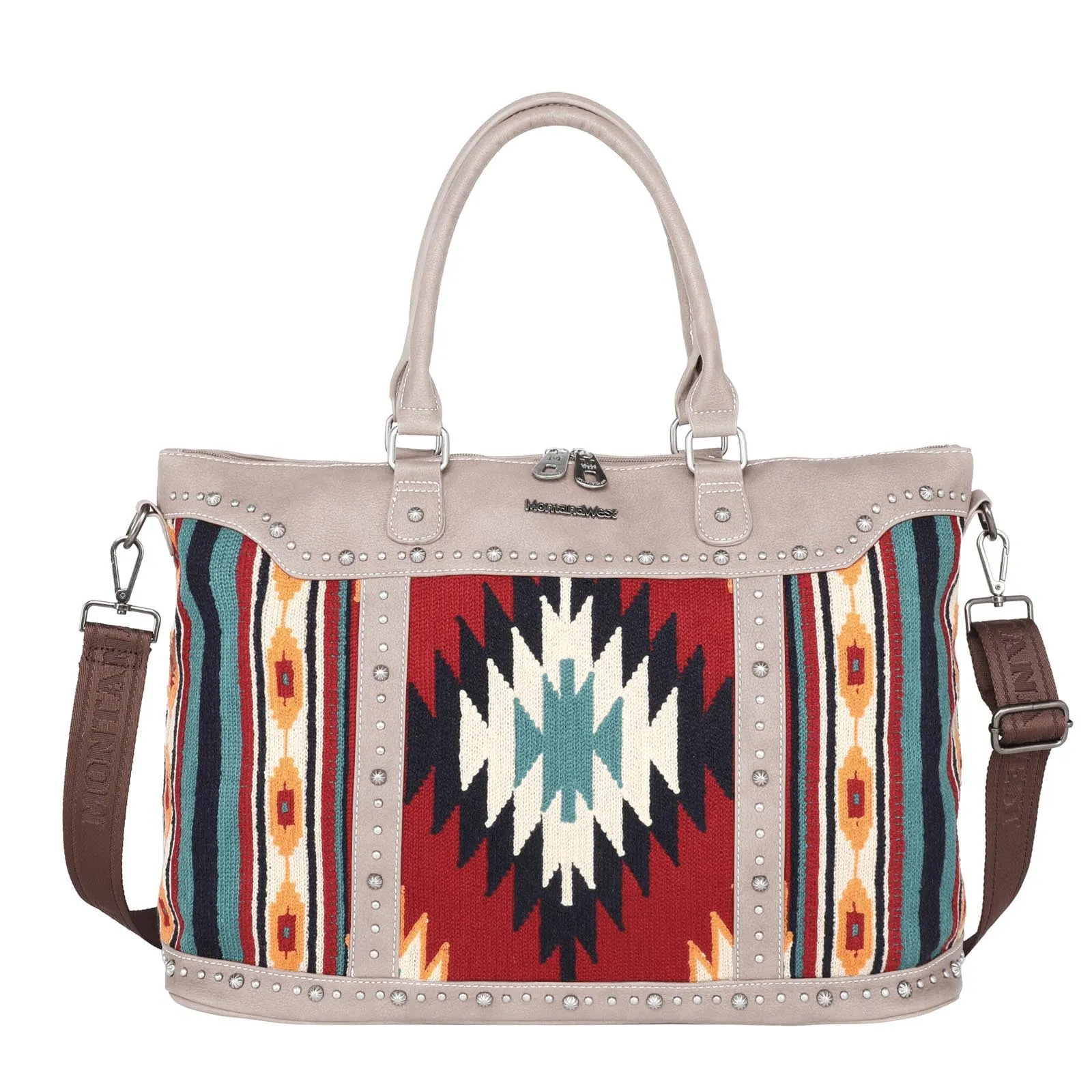 Montana West Aztec Tapestry Collection Weekender Bag Collection