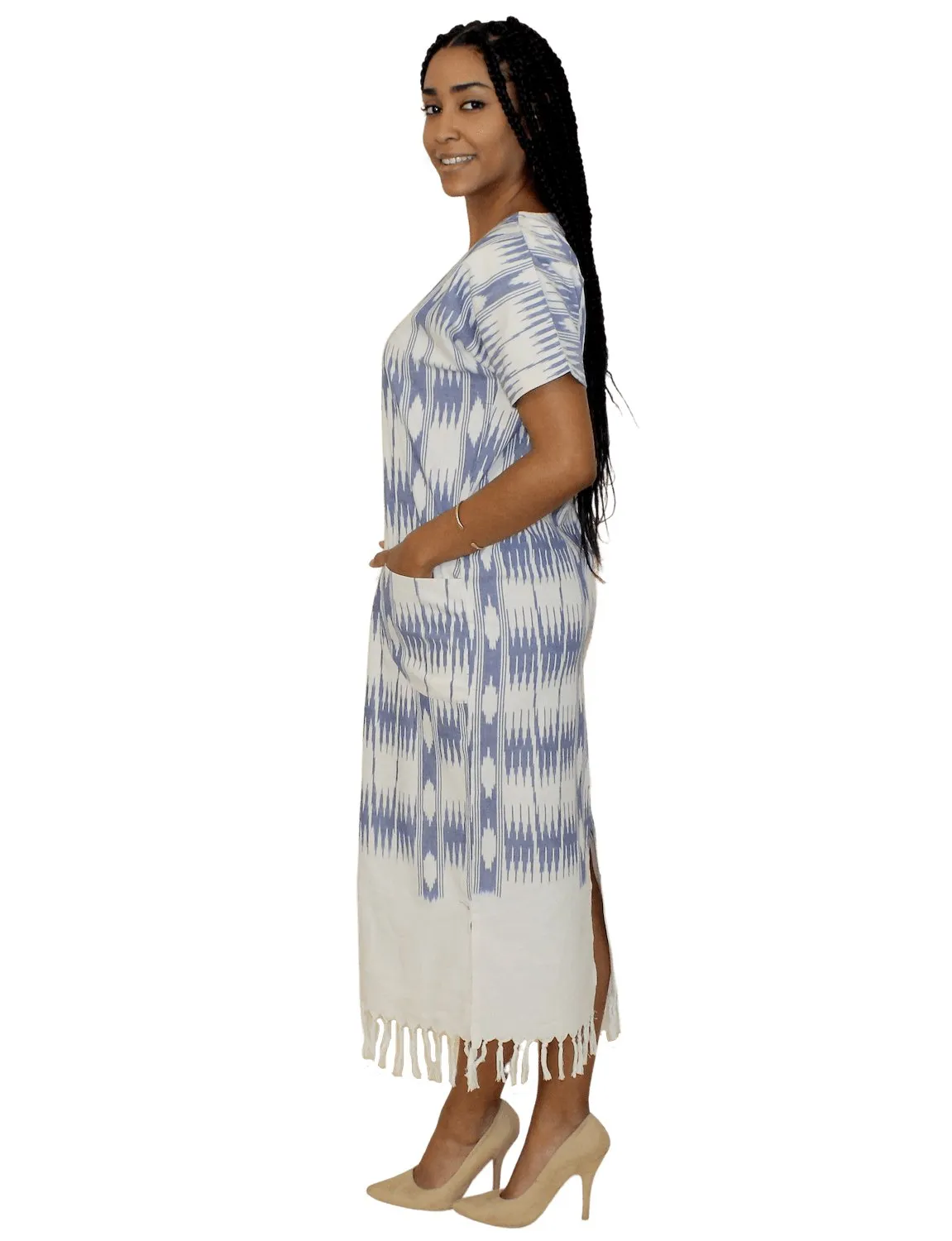 Neoma Blue Kaftan- FINAL SALE