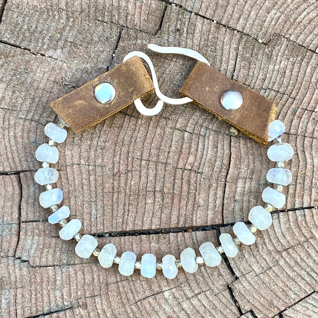 New Beginnings: Moonstone Bracelet