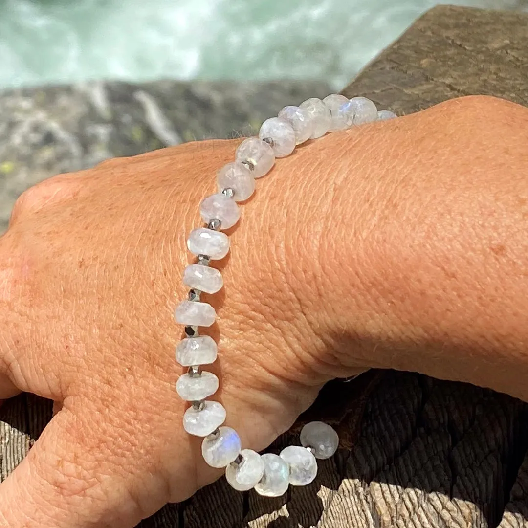 New Beginnings: Moonstone Bracelet