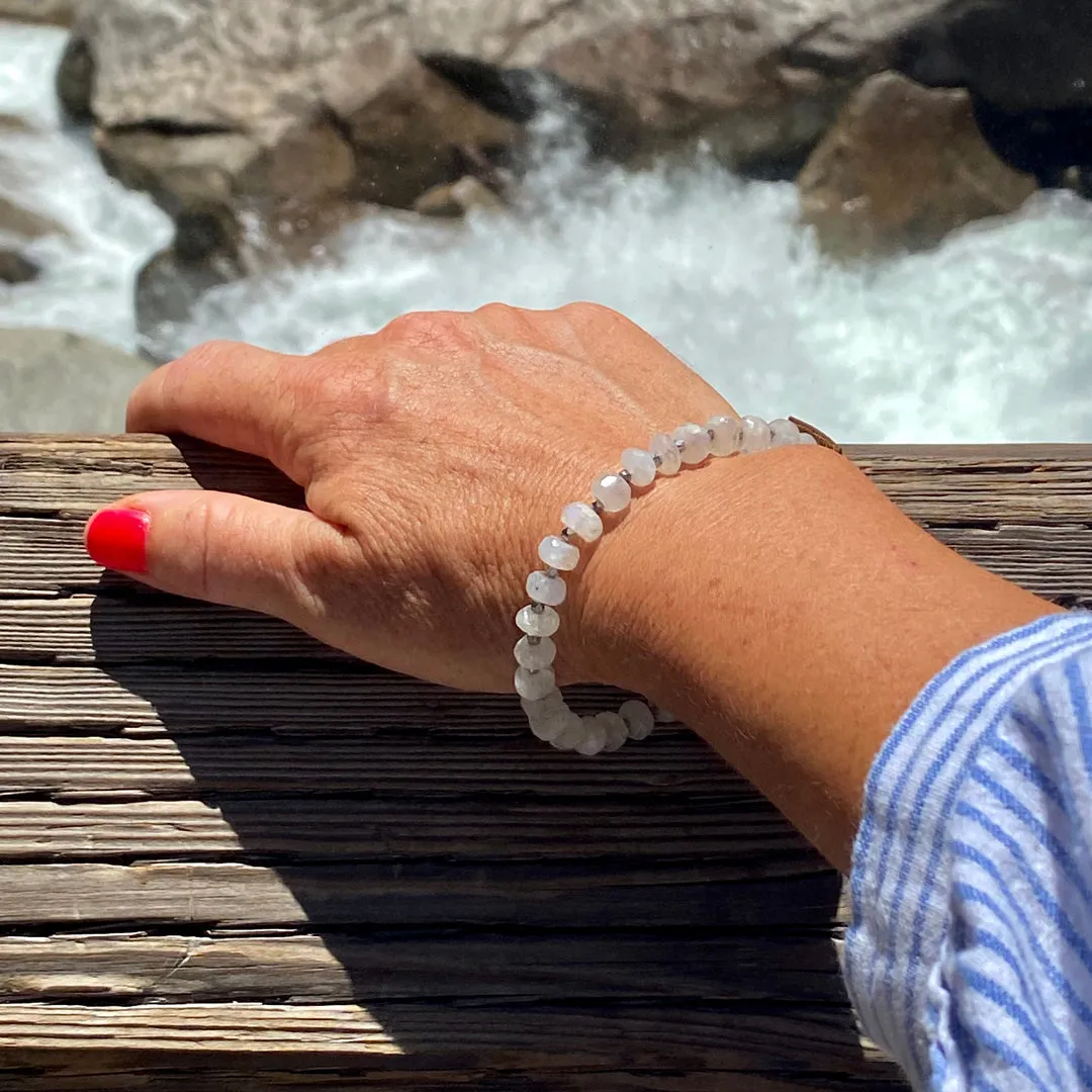 New Beginnings: Moonstone Bracelet