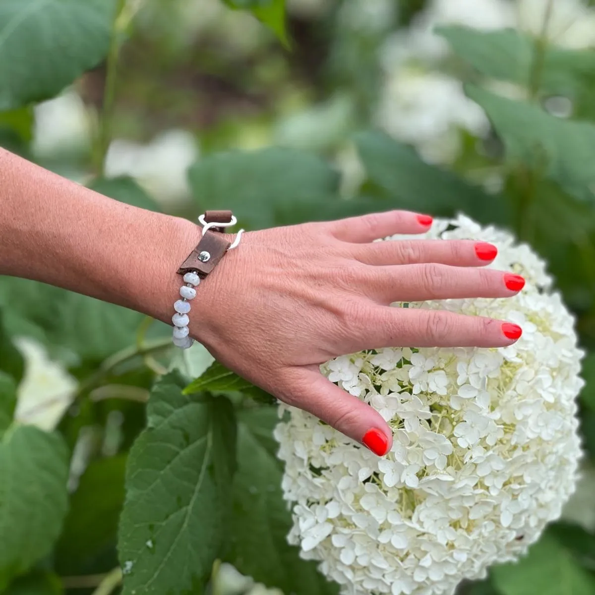 New Beginnings: Moonstone Bracelet