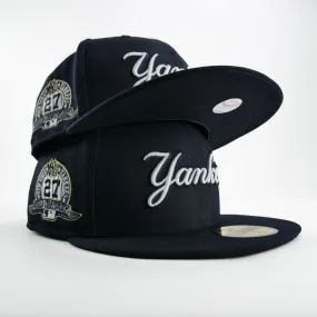 New Era Custom Exclusive 5950 Fitted New York Yankees 27X Champions Patch