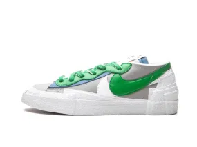 Nike Blazer Low Sacai "Medium Grey Classic Green"