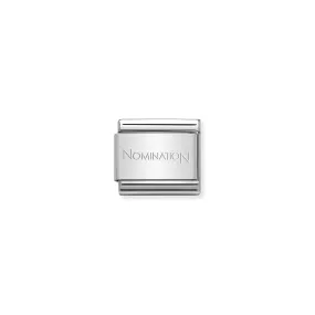 Nomination COMPOSABLE CLASSIC BASE LINK IN STEEL 030090/SI