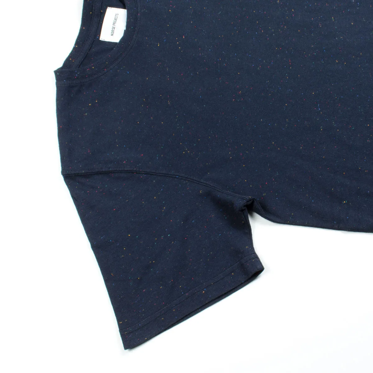 Norse Projects - Niels Classic Bouclé T-shirt - Navy