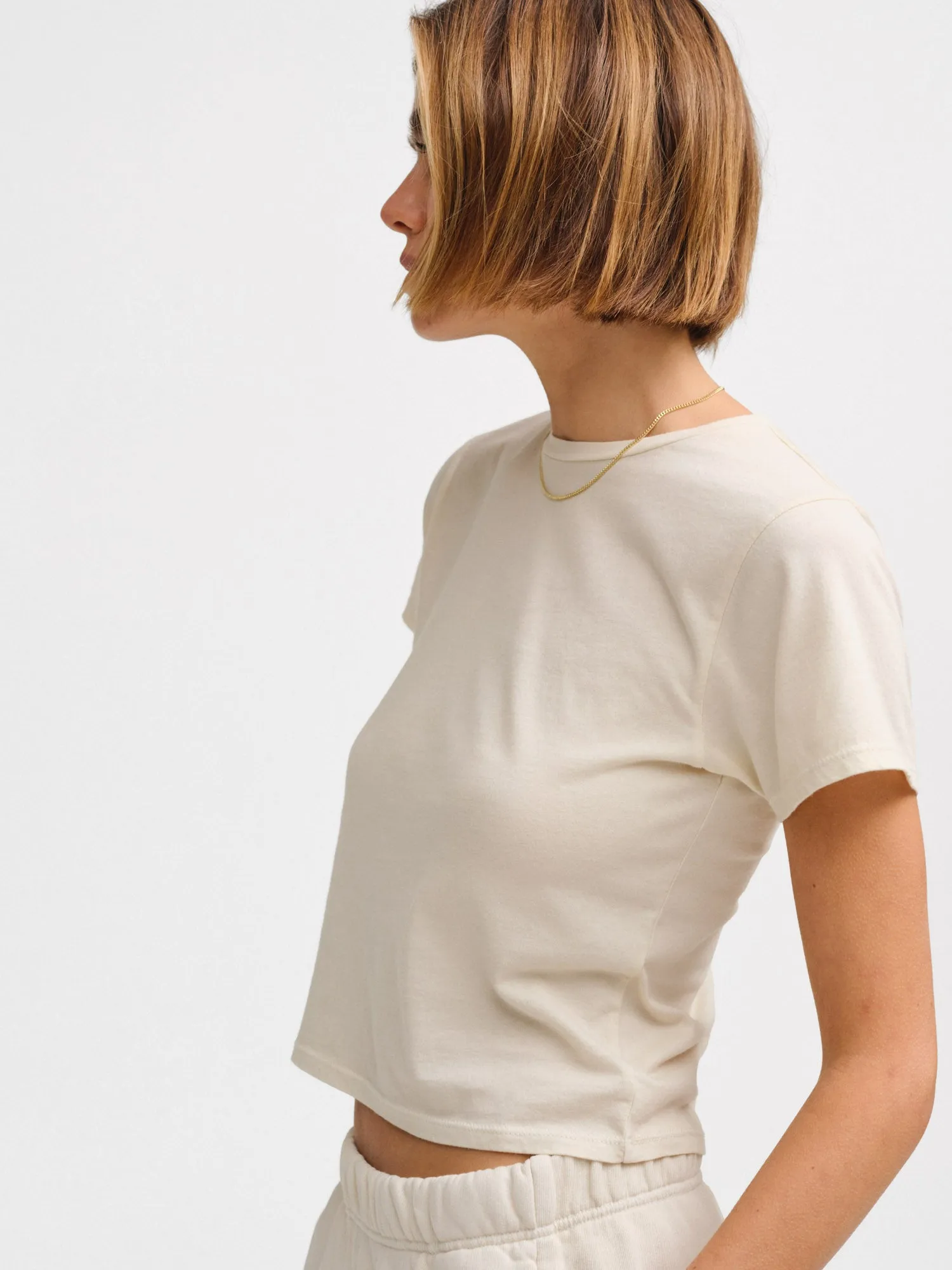 Organic Cotton Shrunken Tee