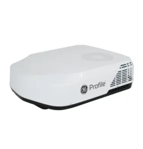 PLH13XHH - GE Low Profile 13,500 BTU RV High Eff Heat Pump Air Conditioner - White/Black