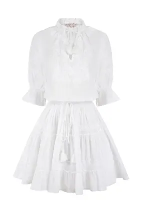 PR amar sky white-white dress