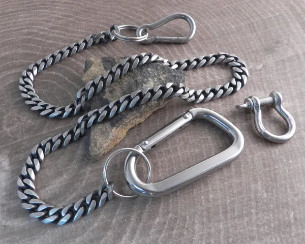 Pure Steel Leash Hack - Wallet Chain-  Deluxe