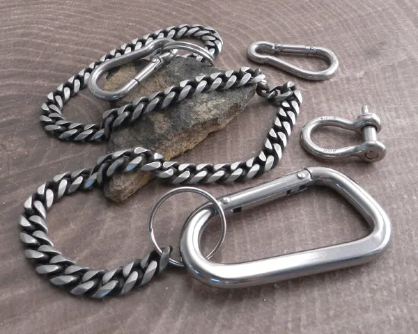 Pure Steel Leash Hack - Wallet Chain-  Deluxe