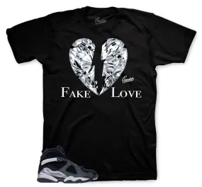 Retro 8 Gunsmoke Shirt - Love - Black