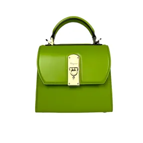 Salvatore Feragamo Iconic Top Handle S Green