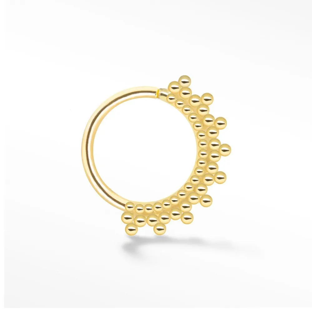 Seam Ring 14k Yellow Gold