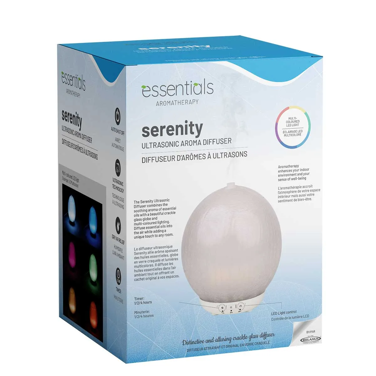 Serenity Ultrasonic Essential Oil Diffuser