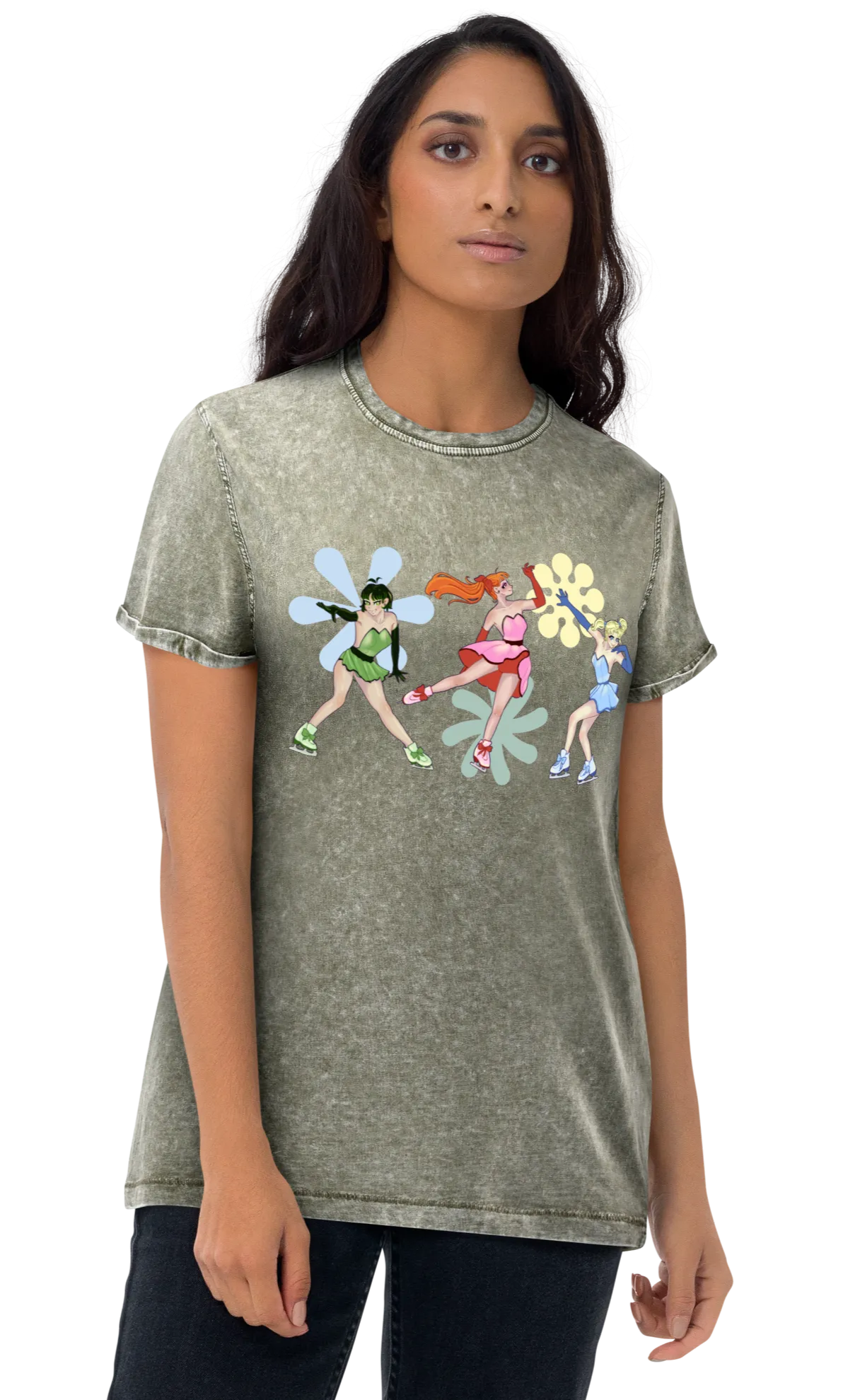 Skater Girls Denim T-Shirt